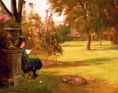 A Quiet Read by Eyre Crowe